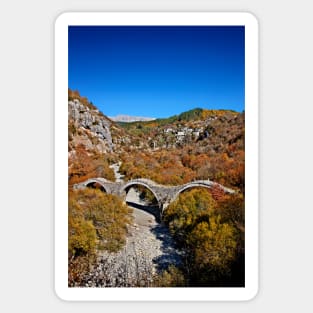 Kalogeriko bridge, Zagori Sticker